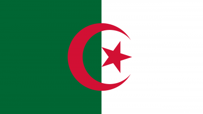 drapeau d'Algérie 